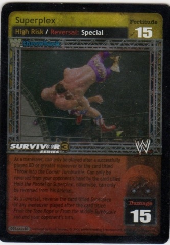 Superplex (Throwback) (SS3) Foil
